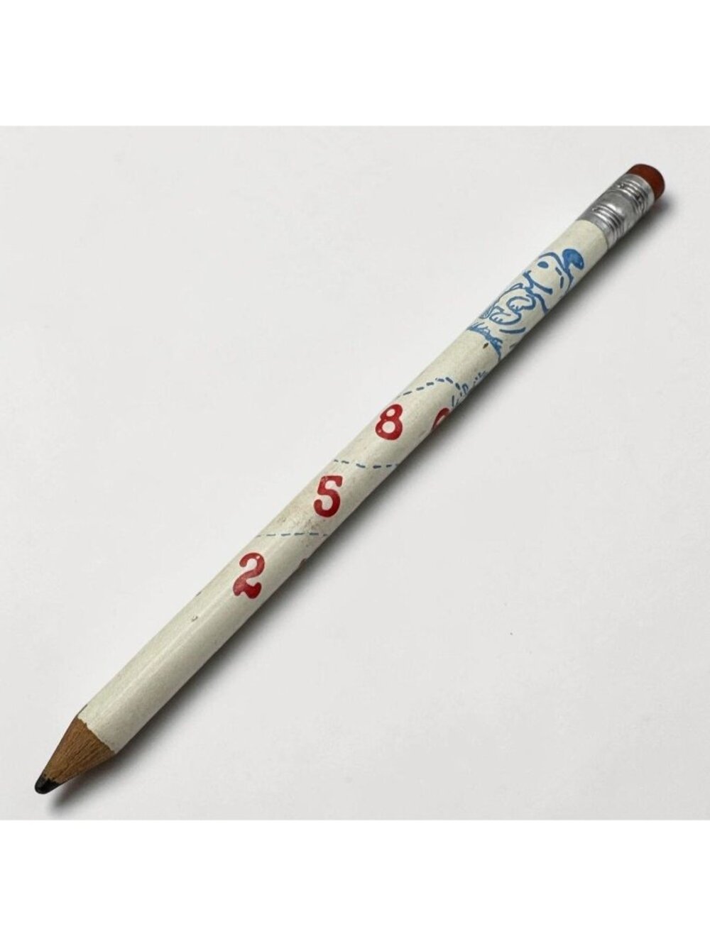Vintage Snoopy Pencil Woodstock White United Feature Syndicate Happy Dance